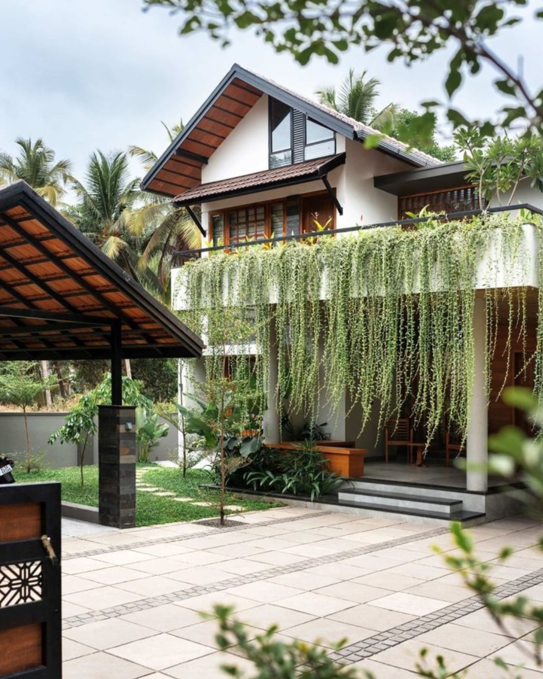 Desain Rumah Bali Modern 2 Lantai