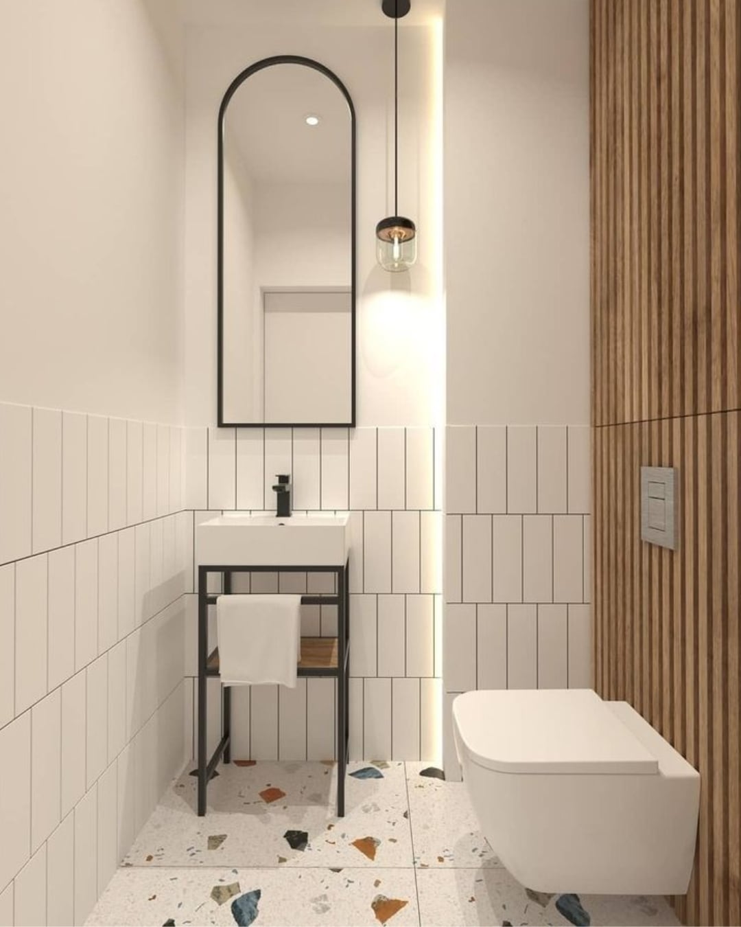 Keramik Kamar Mandi Motif Batu