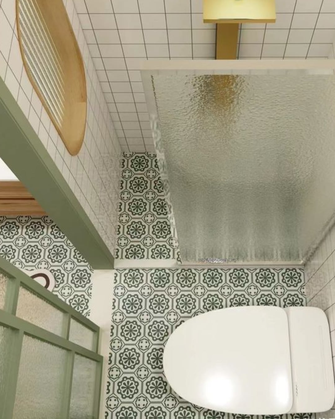 Keramik Kamar Mandi Vintage Modern