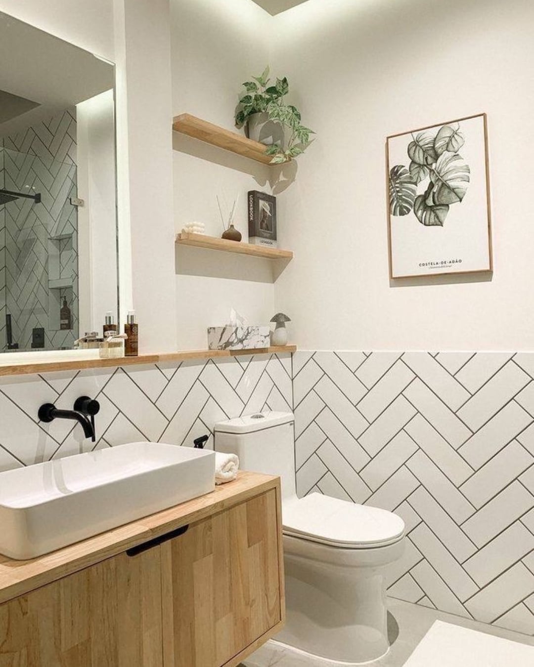 Model Keramik Kamar Mandi Modern Natural