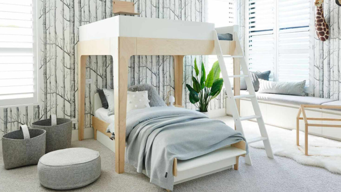 tempat tidur tingkat minimalis