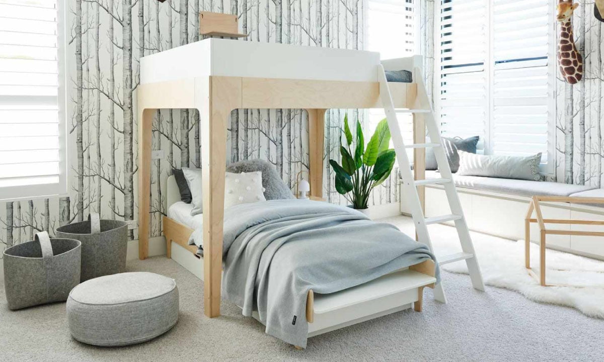 tempat tidur tingkat minimalis