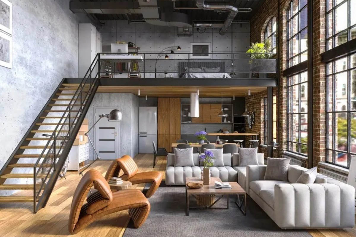 balkon dalam rumah