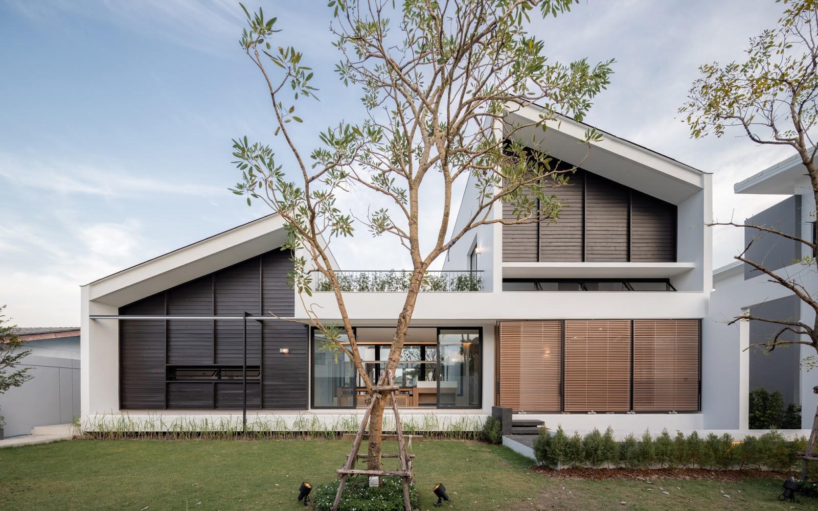 Desain Eksterior Rumah 2 Lantai