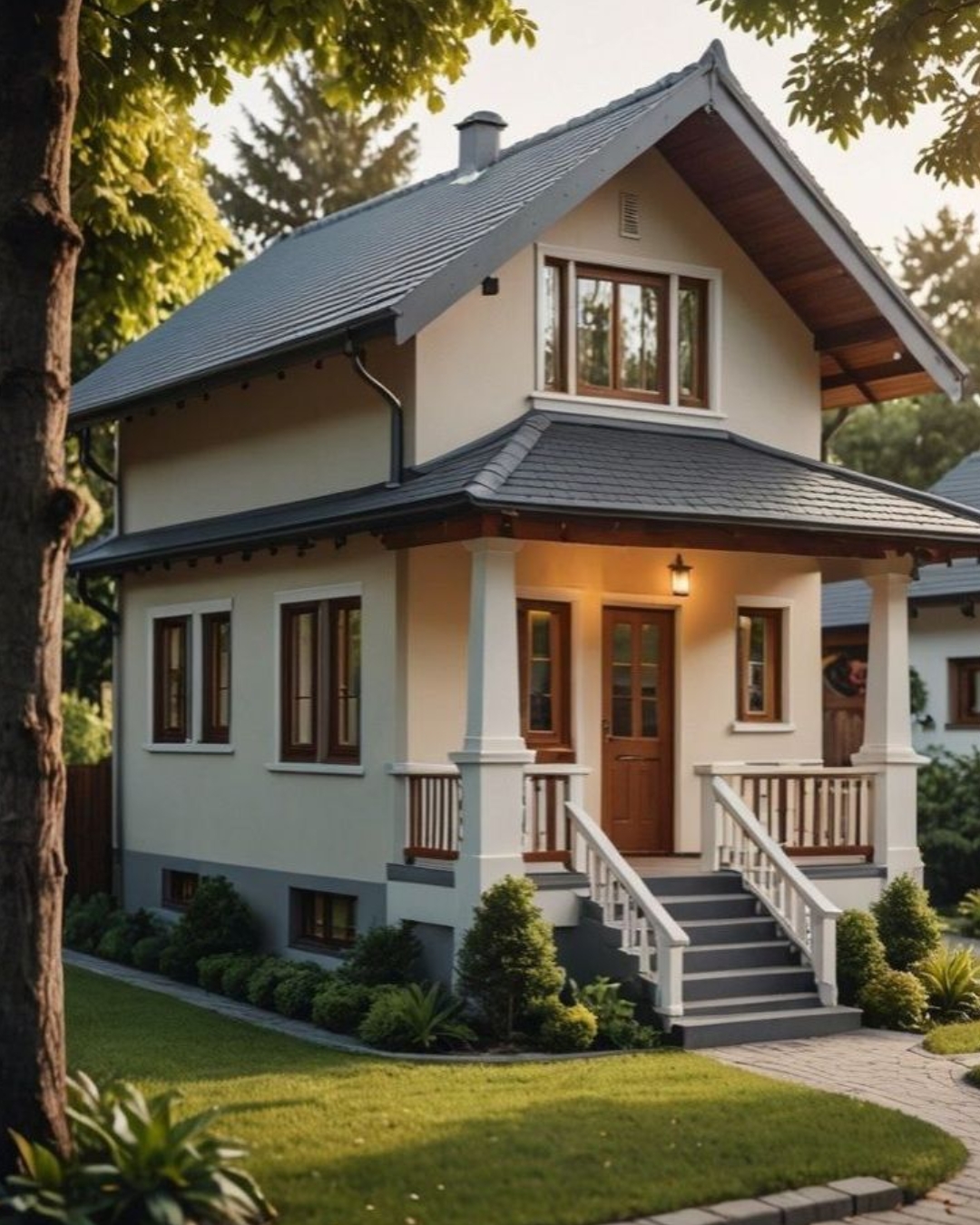 Model Rumah Tingkat ala Eropa