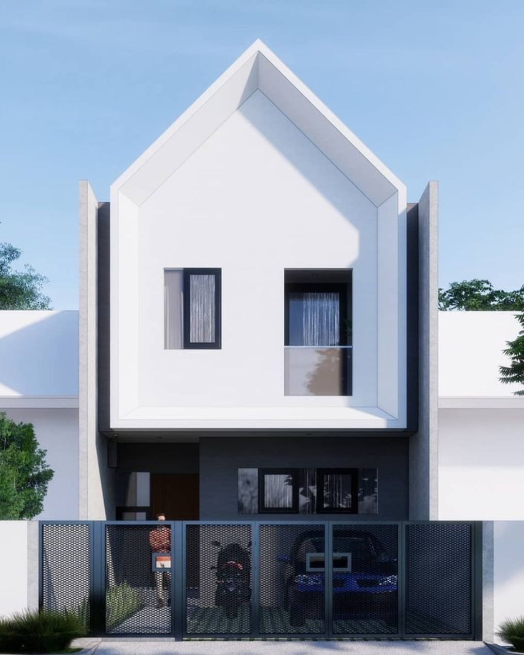 Rumah Tingkat Sederhana tapi Mewah Elegan