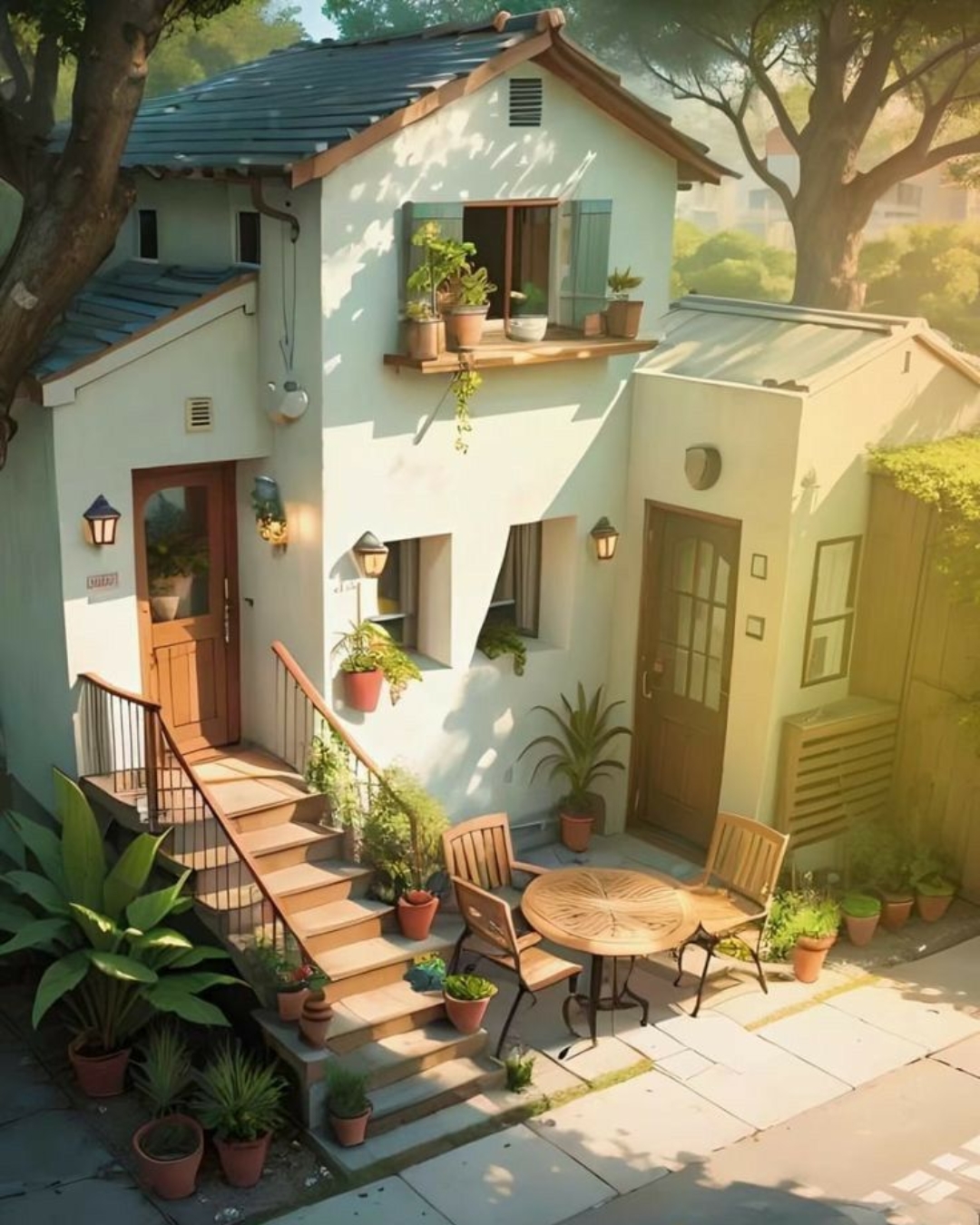 Desain Rumah Tingkat dengan Gaya Tropis, Rustic dan Eropa