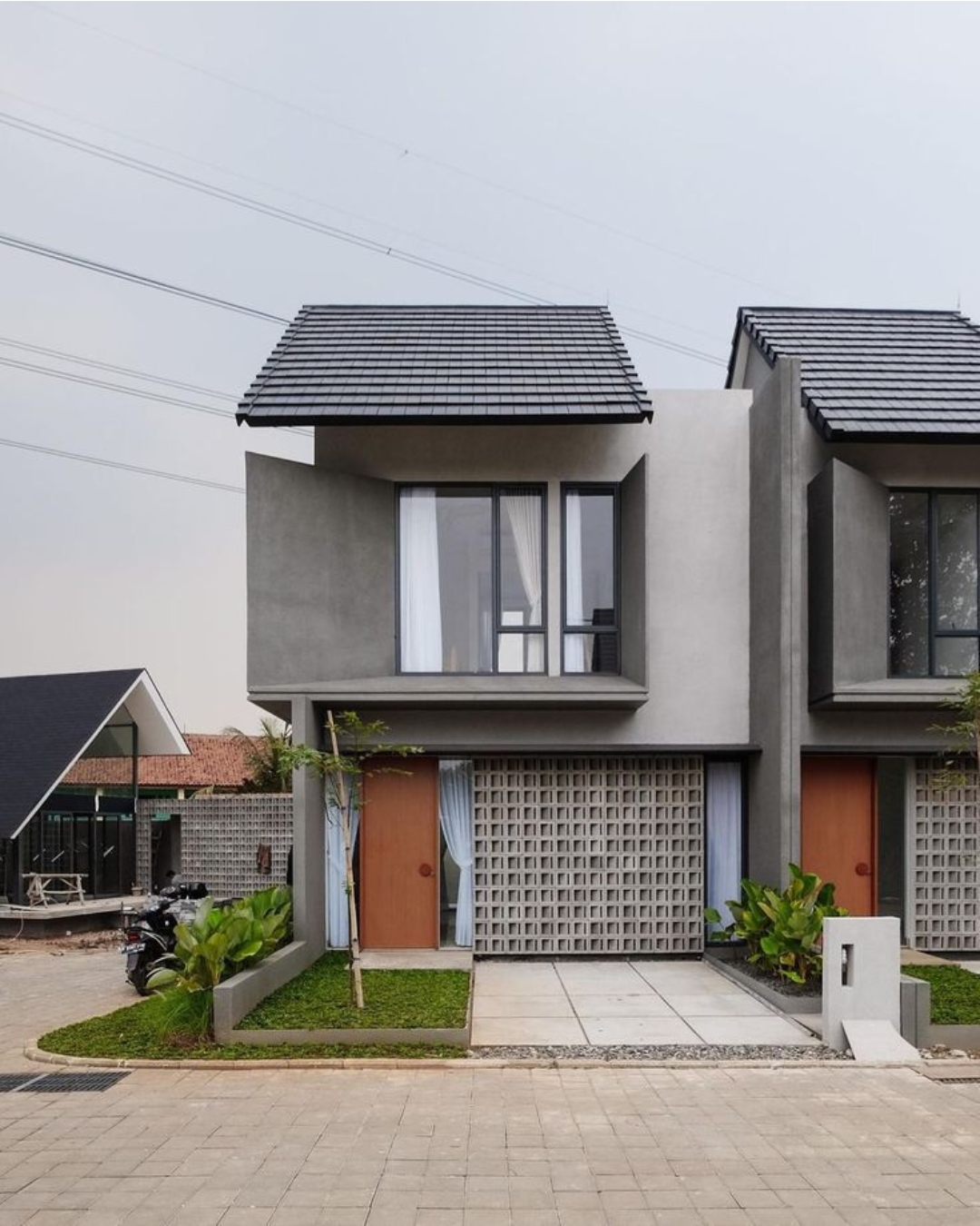 Rumah Minimalis 2 Lantai Industrial