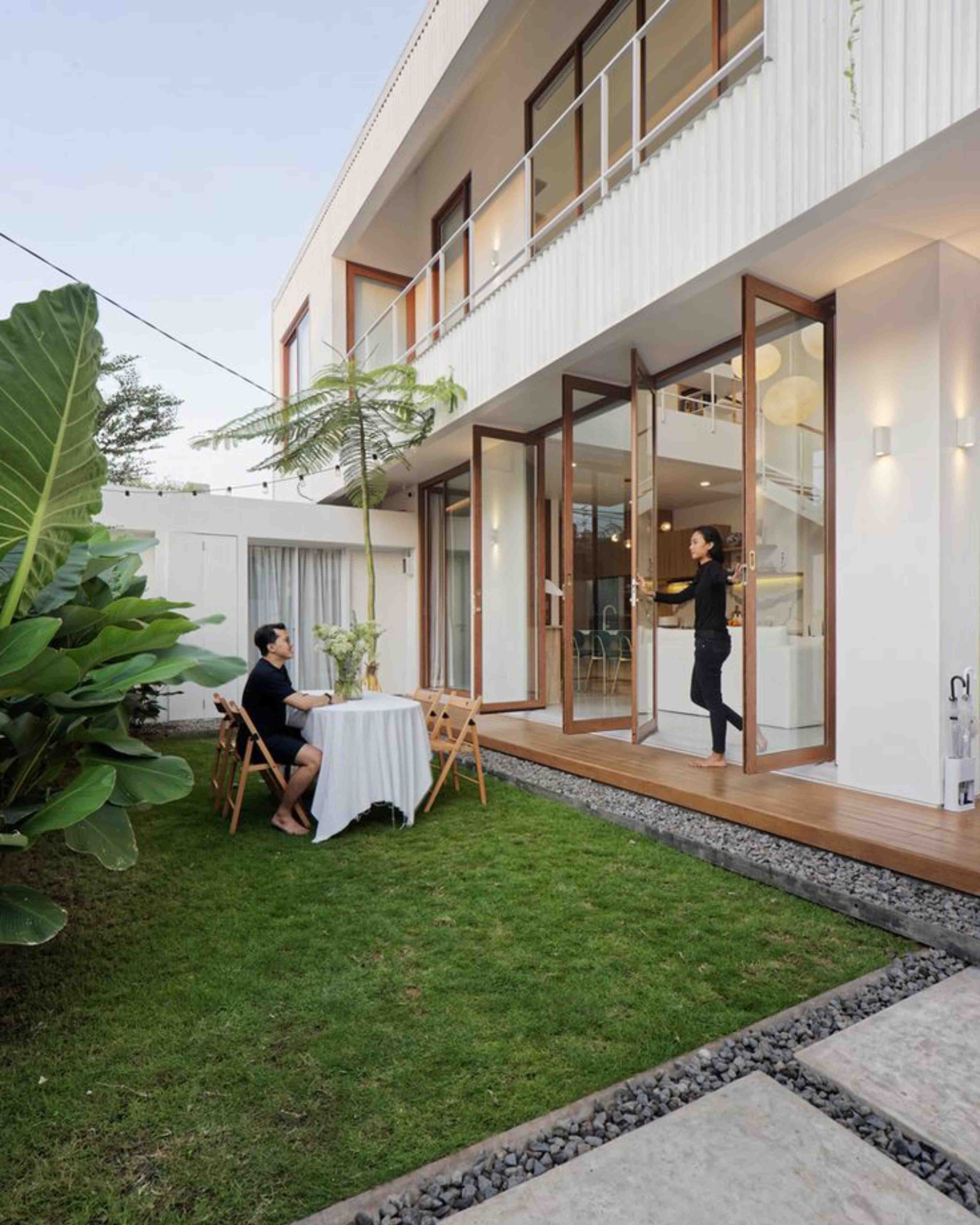 Taman Belakang Rumah Minimalis Modern