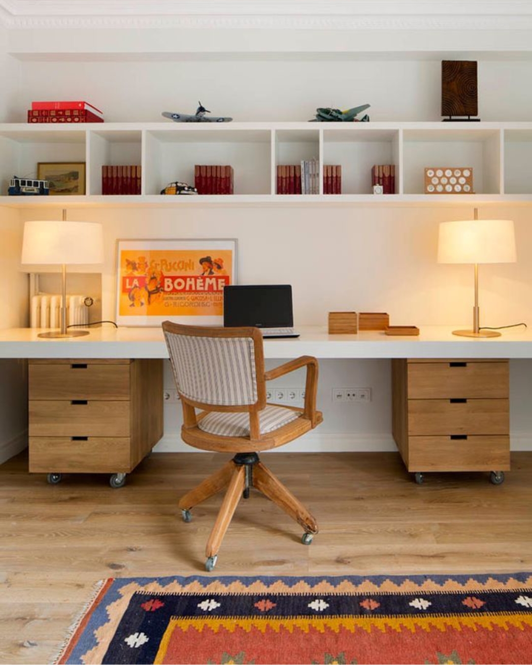 Dekorasi Ruang Kerja Bohemian