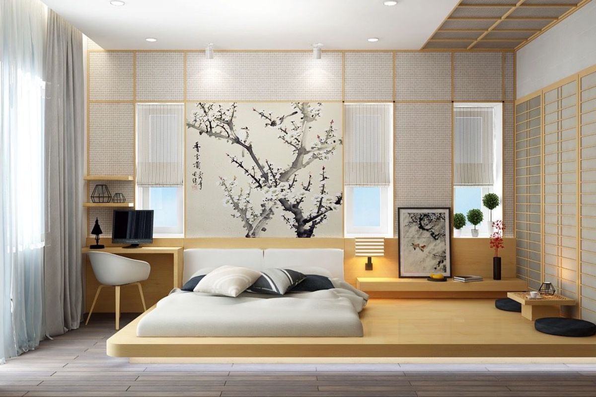 Desain Kamar Tidur Minimalis Ala Jepang