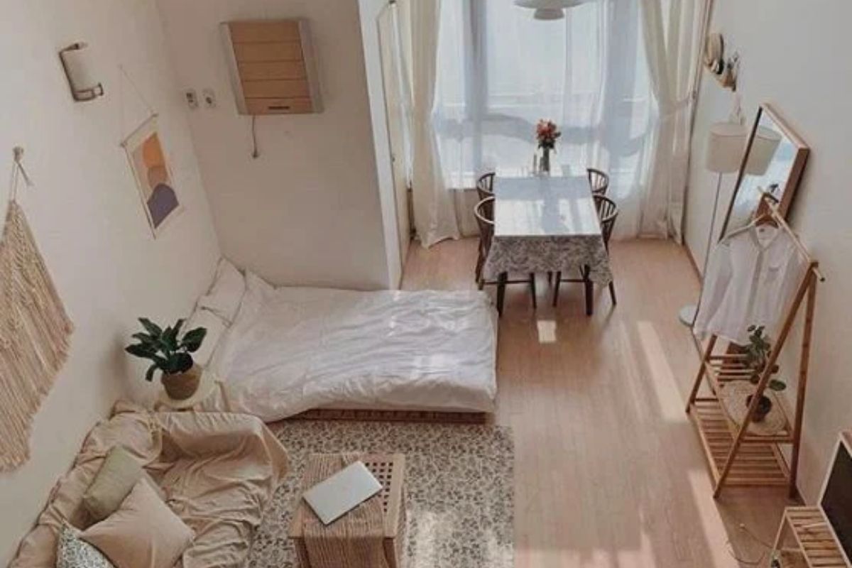 Desain Kamar Tidur Minimalis Ala Korea