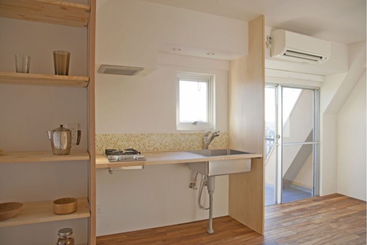 Desain Dapur Rumah Subsidi Minimalis ala Jepang