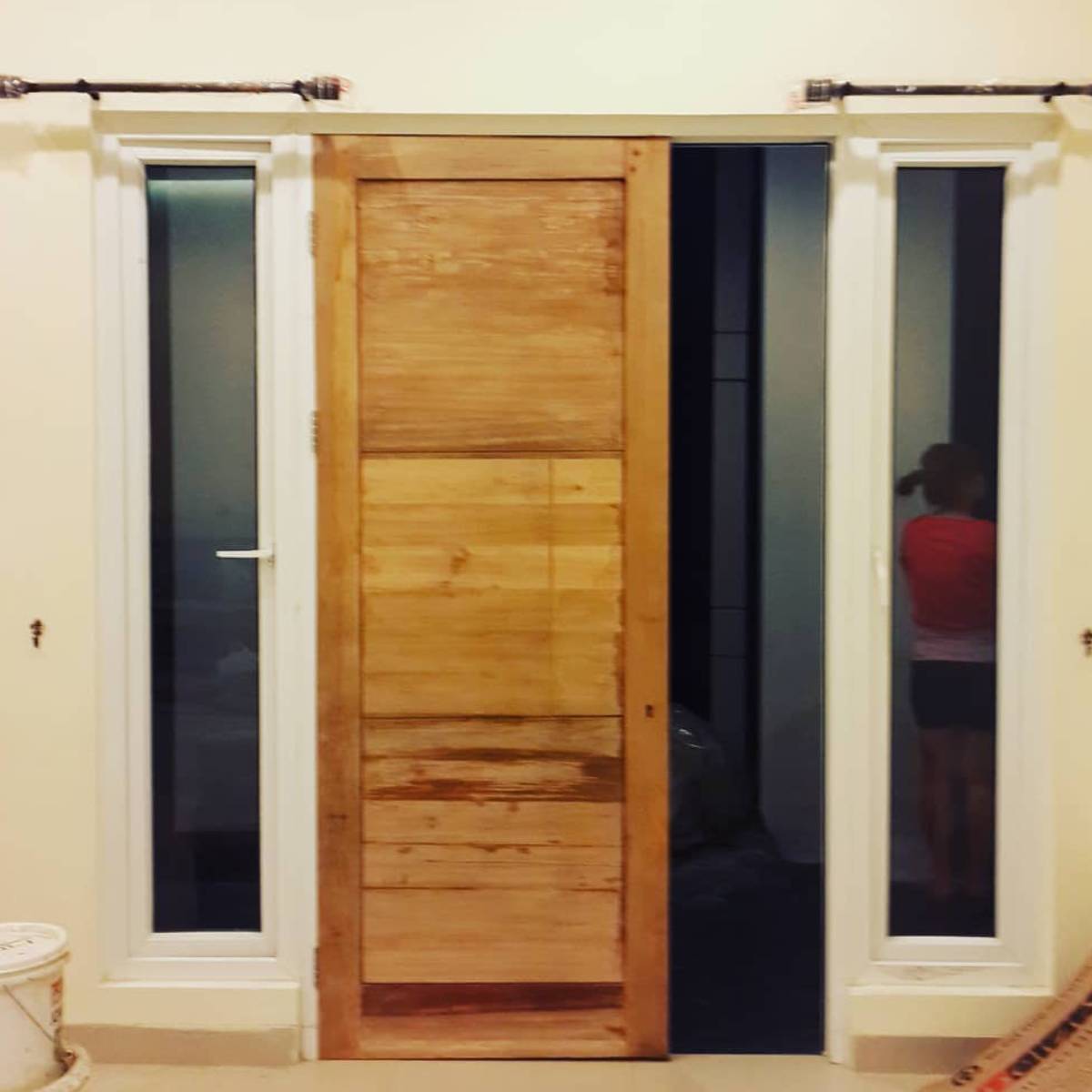 model pintu kamar geser minimalis