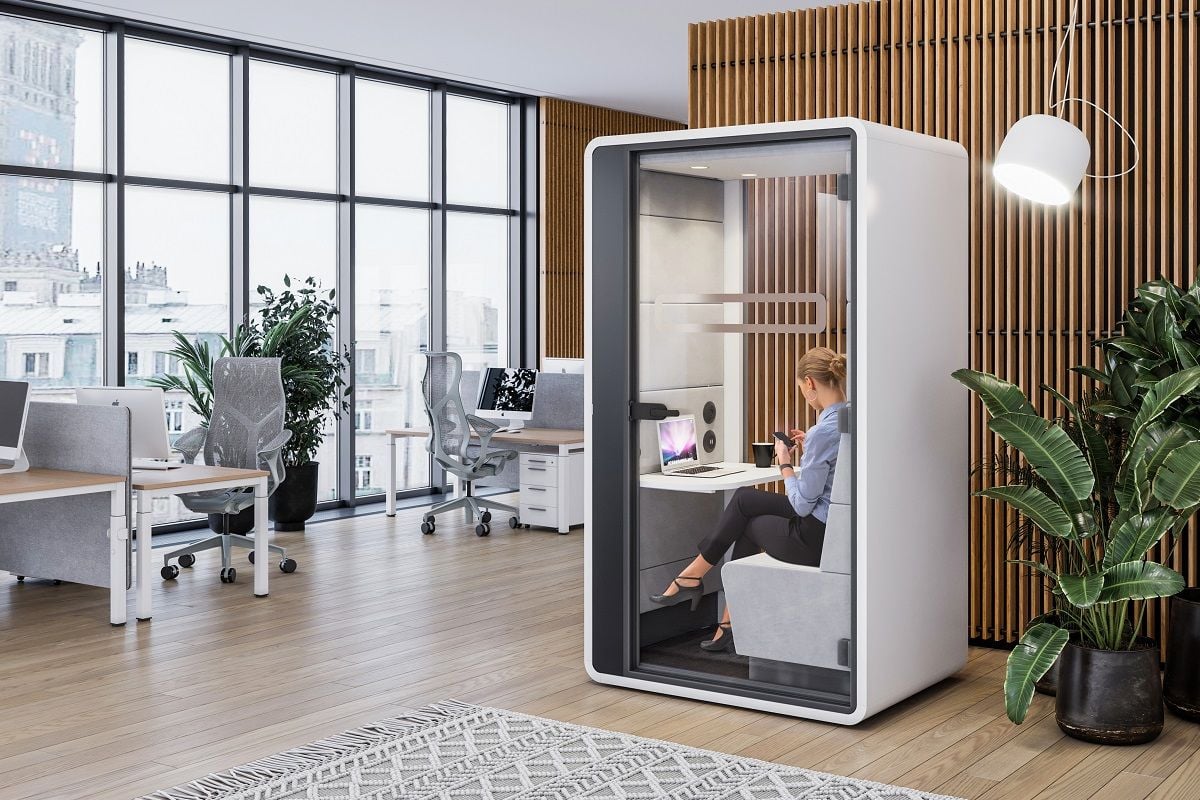 Office Pod, Solusi Cerdas untuk Suasana Kerja Lebih Tenang