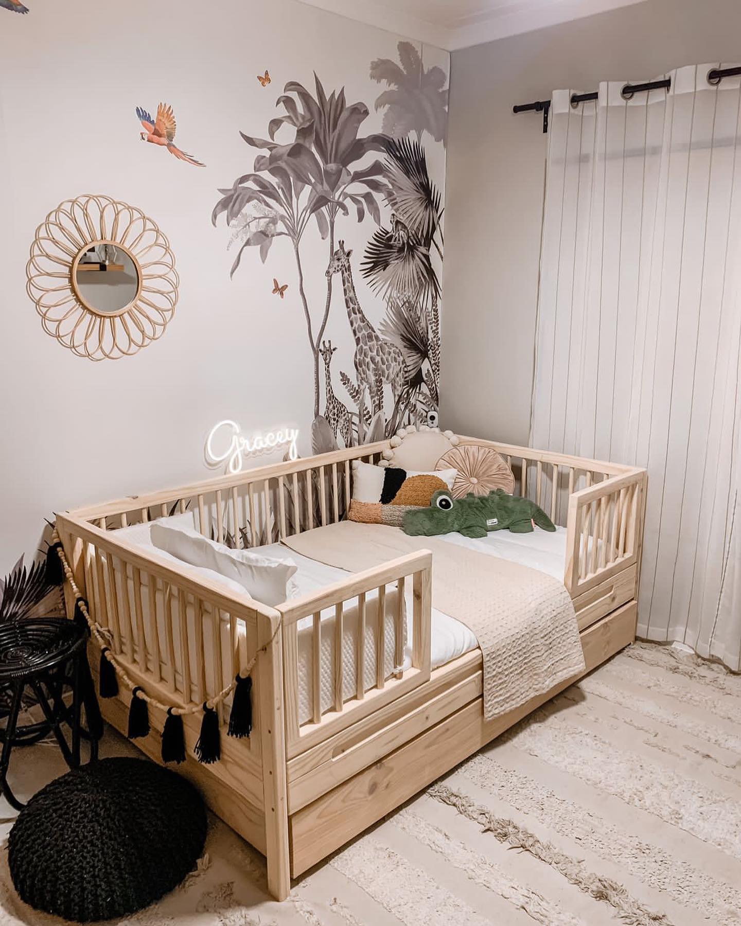Kamar Balita Bernuansa Bohemian Rustic