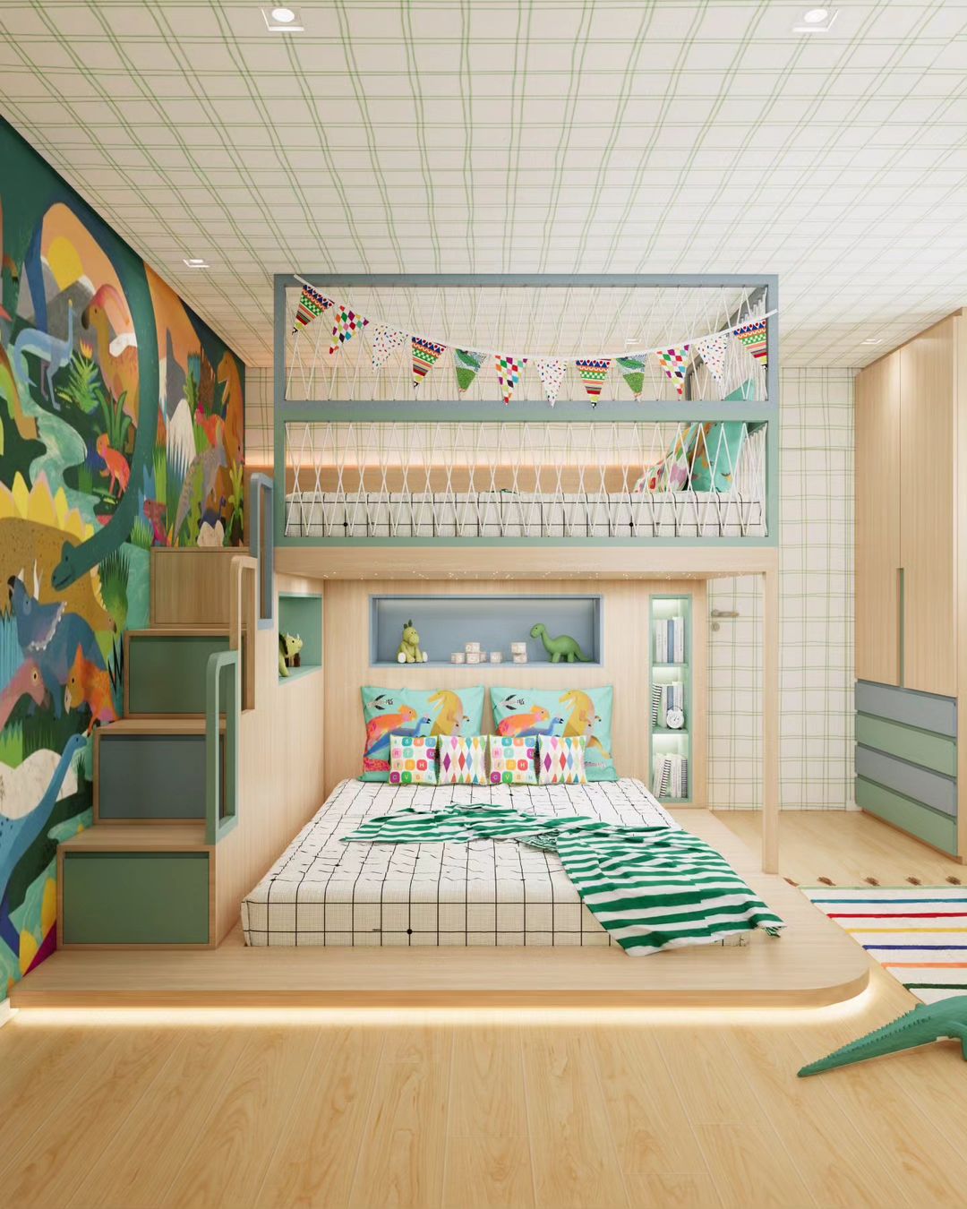 Desain Kamar Tidur Anak-anak yang Imajinatif