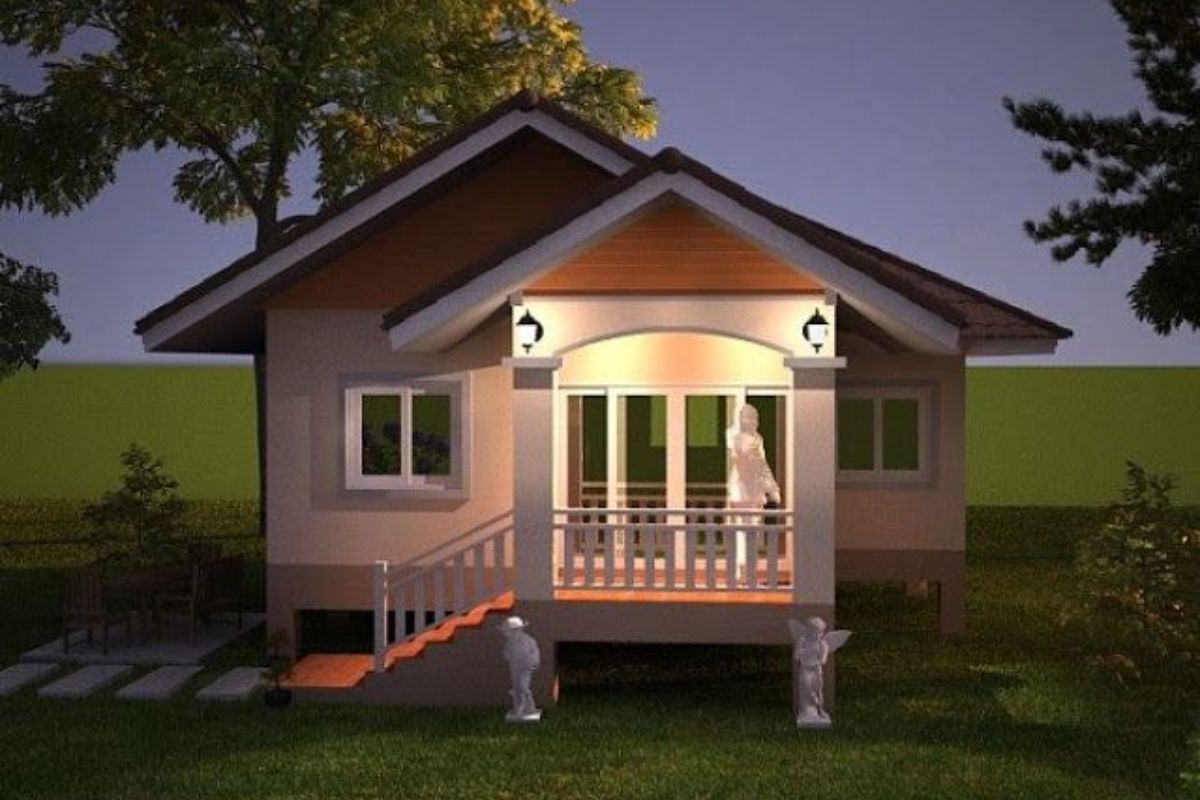 Rumah Anti Banjir Desain Sederhana