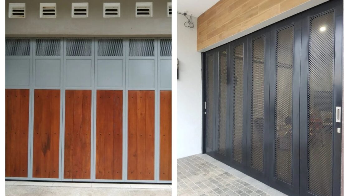 8 Inspirasi Model Pintu Garasi Rumah yang Estetis Terbaru