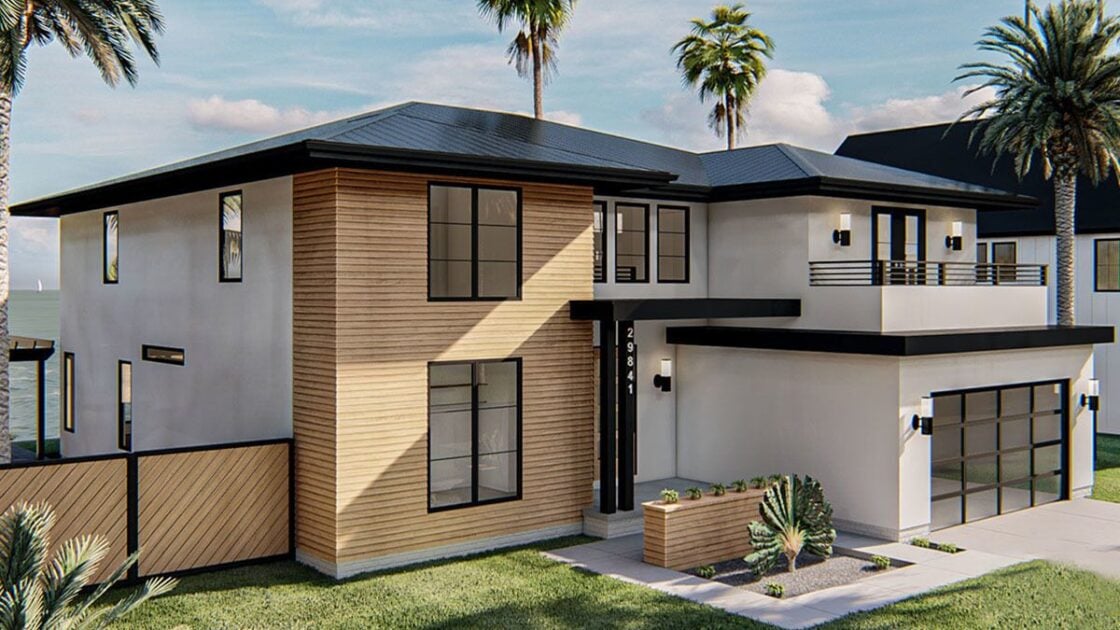 5 Desain Rumah Tingkat Separuh Belakang Terbaik