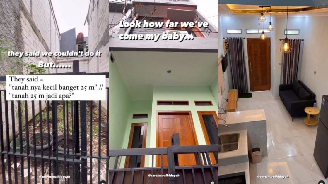 6 Potret Rumah Mungil yang Dibangun di Tanah Seluas 25 Meter 6 Potret Rumah Mungil yang Dibangun di Tanah Seluas 25 Meter