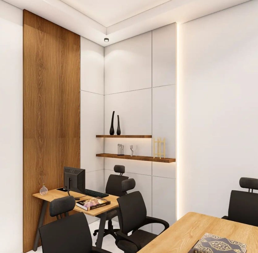 Desain Kantor Minimalis untuk Ruangan Mungil