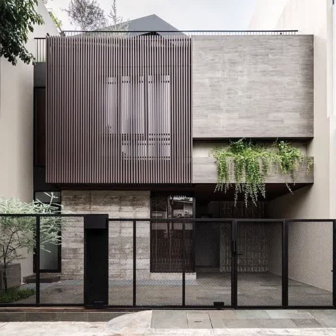Contoh Rumah Tingkat Mewah dengan Fasad Minimalis
