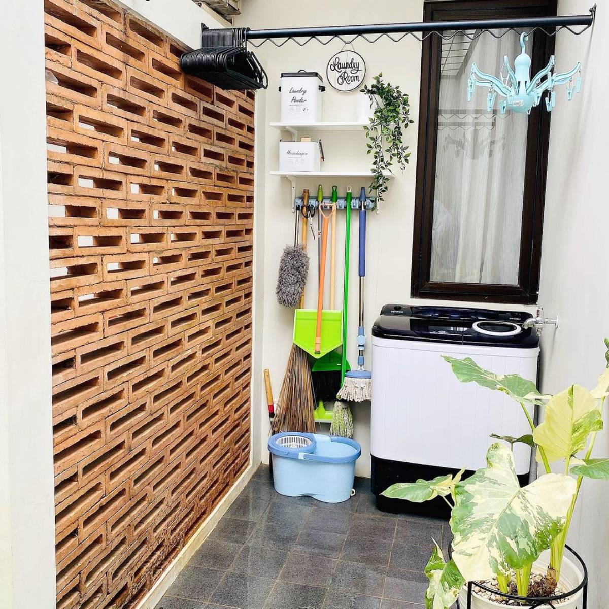 9 Desain Ruang Jemuran Minimalis yang Aesthetic di Rumah