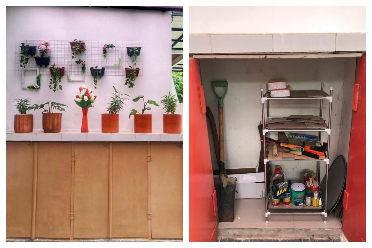 Desain Gudang Minimalis di Depan Rumah