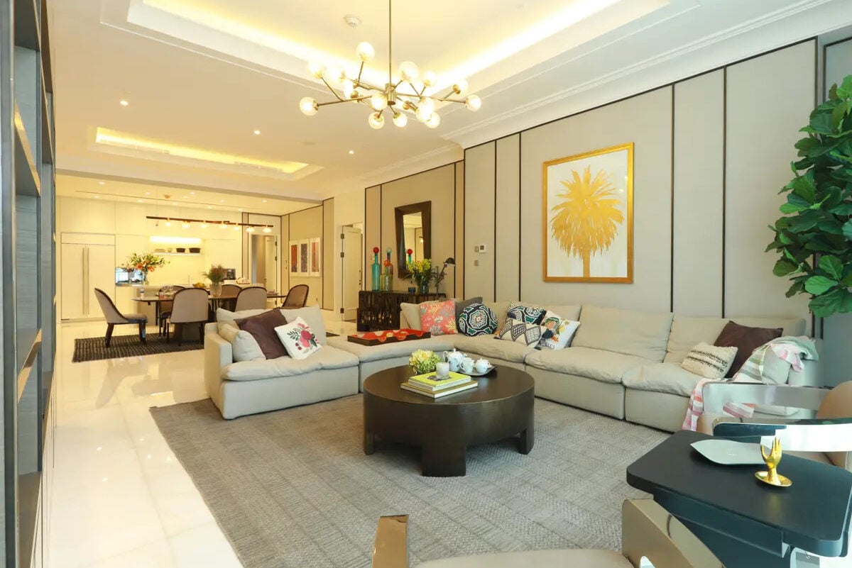 kondisi interior apartemen yang baik