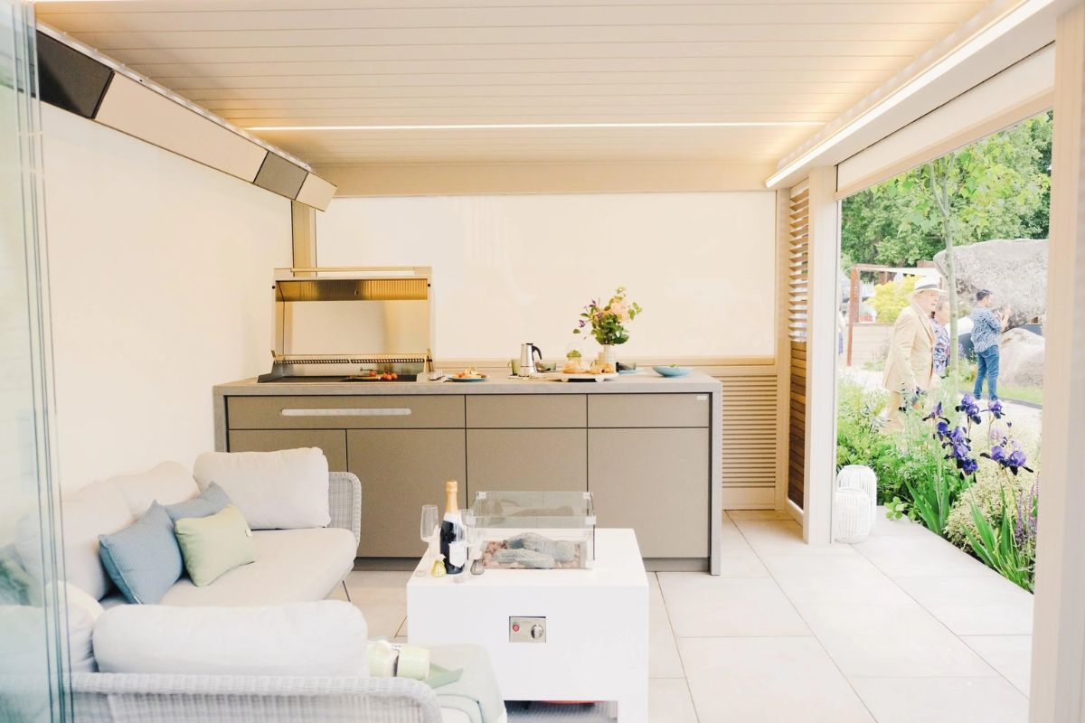 Dapur Semi Outdoor Minimalis