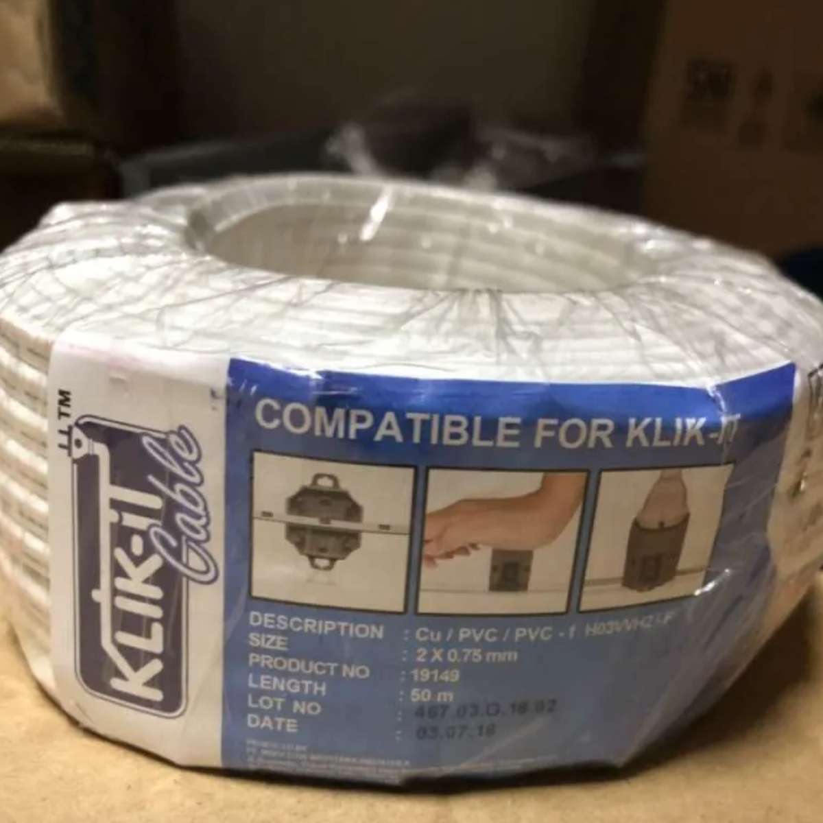 jenis kabel listrik h03vvh2f