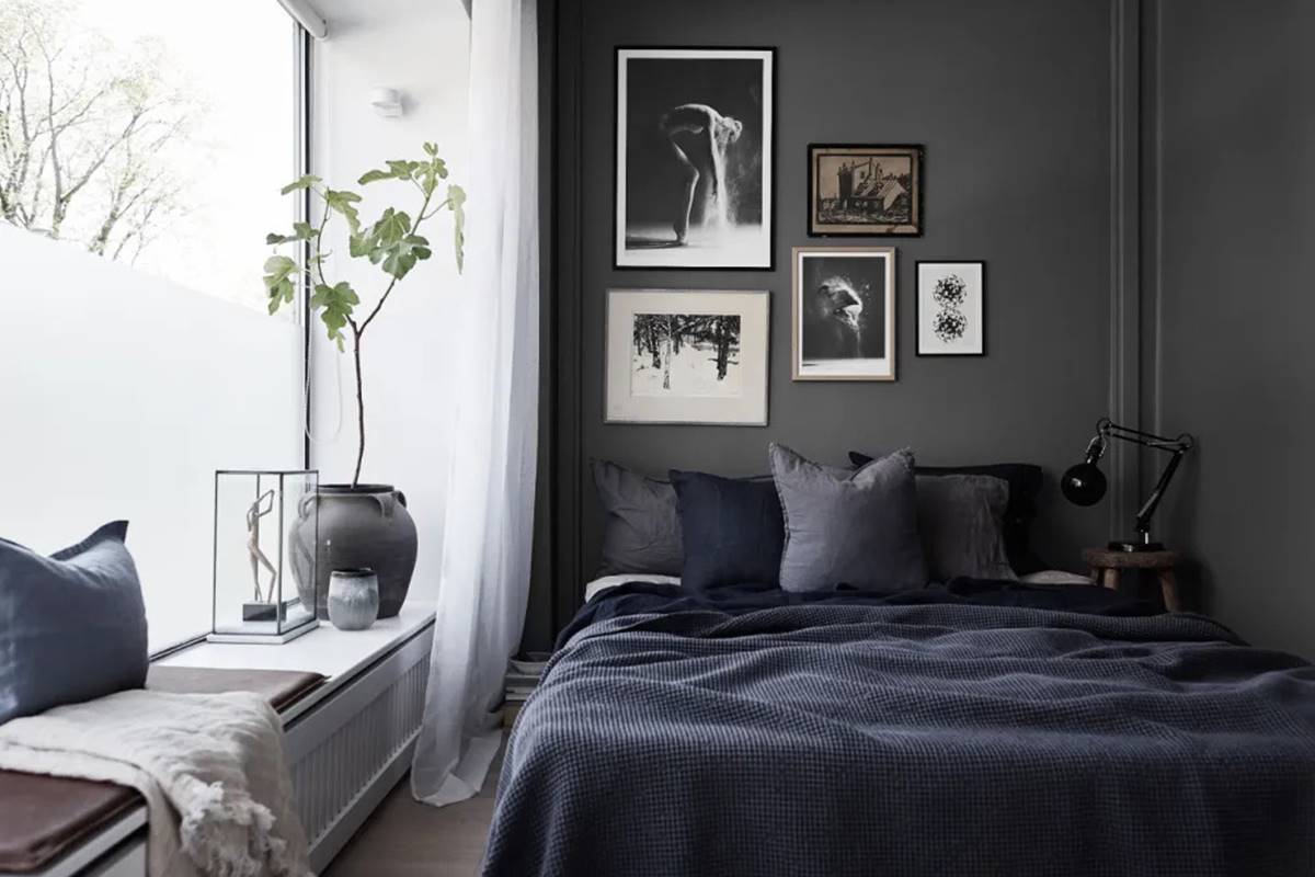 Dekorasi Kamar Aesthetic Cowok Hitam Putih