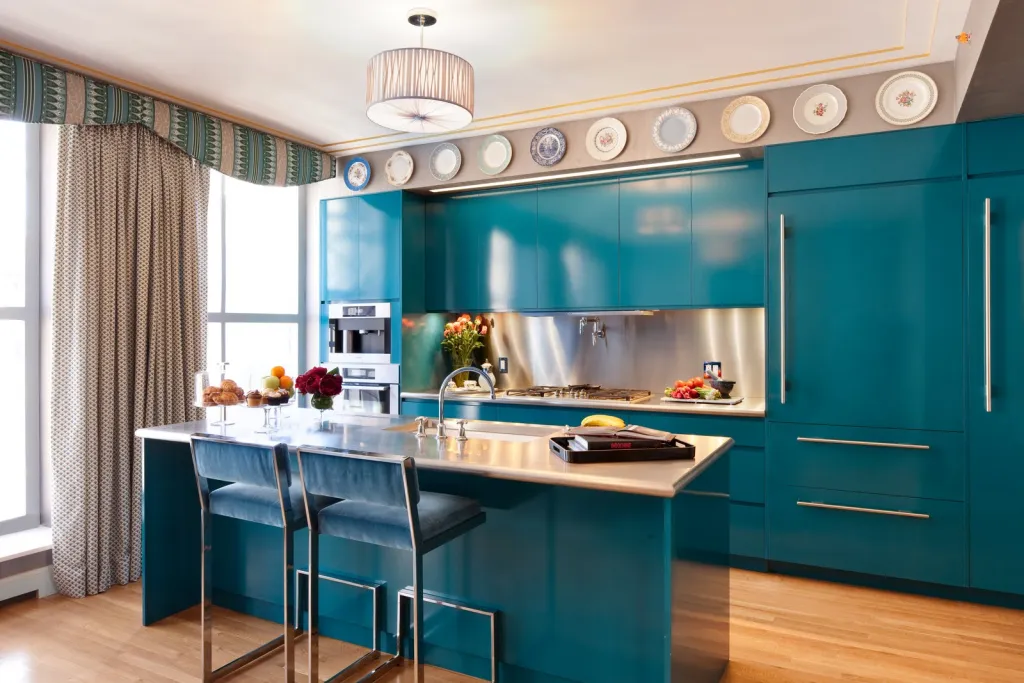 Warna Cat Rumah yang Sejuk, Biru Tosca