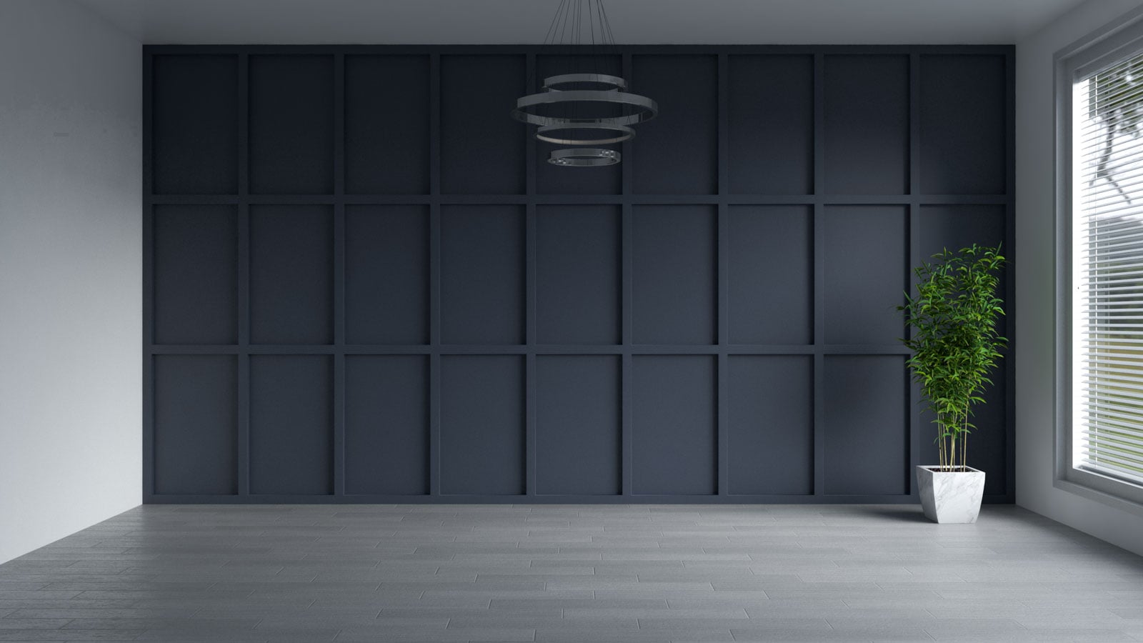 cat rumah warna biru charcoal