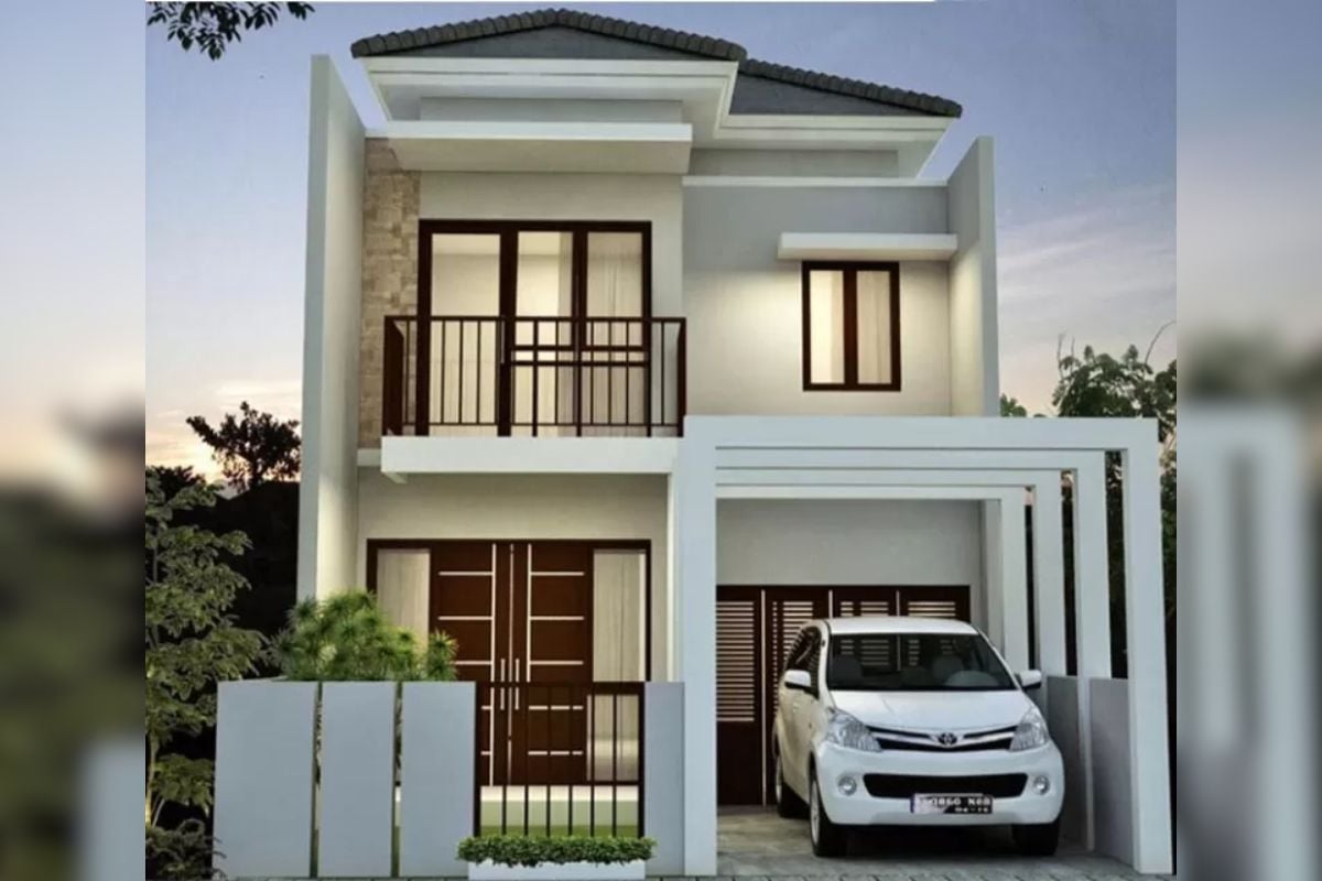 Rumah Minimalis 2 Lantai Mewah