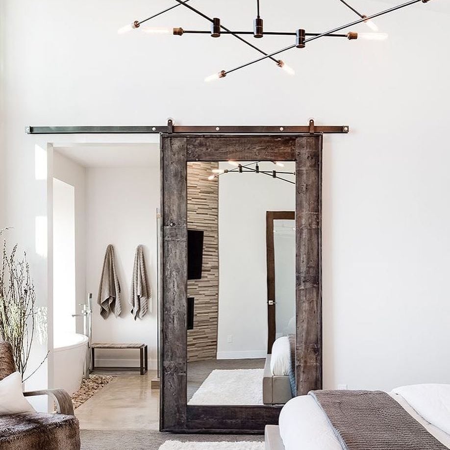 Desain Kamar Tidur dan Kamar Mandi Dalam Minimalis Vintage