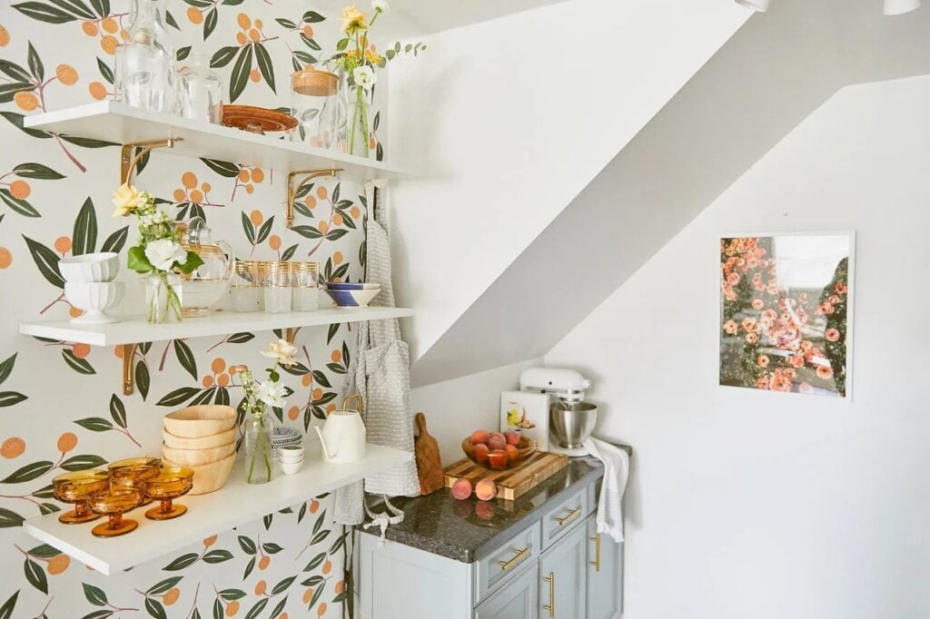 Wallpaper Motif Tumbuhan