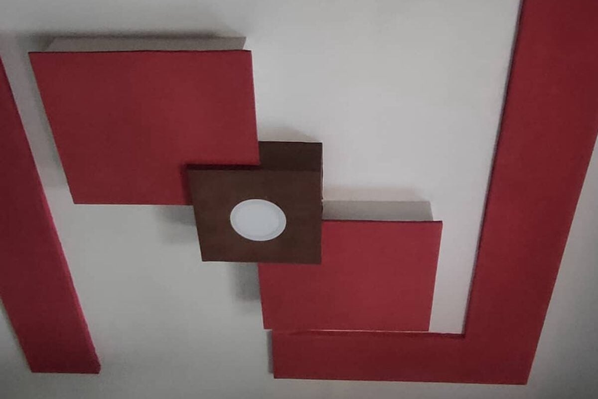 Plafon Kamar Tidur Kecil yang Aesthetic