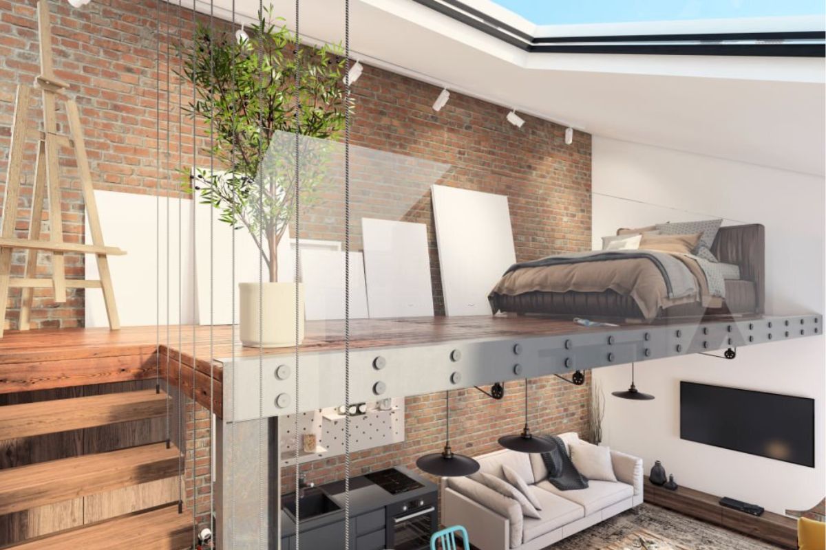 apartemen tipe loft