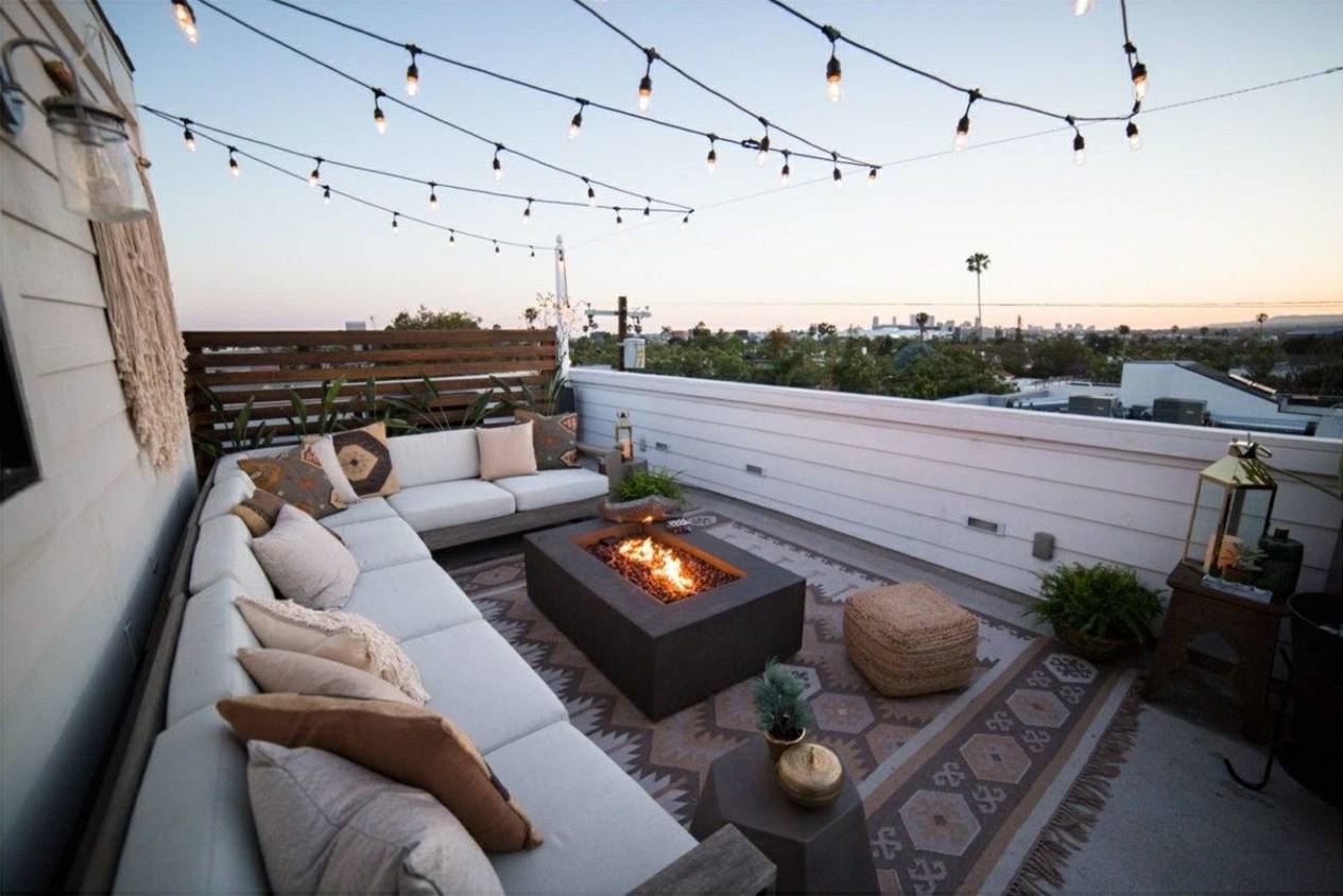 Desain Rumah Korea dengan Rooftop Terbuka