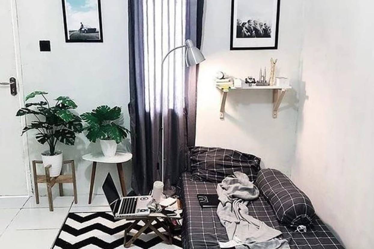 Desain Kamar Tidur Kasur Bawah Kekinian