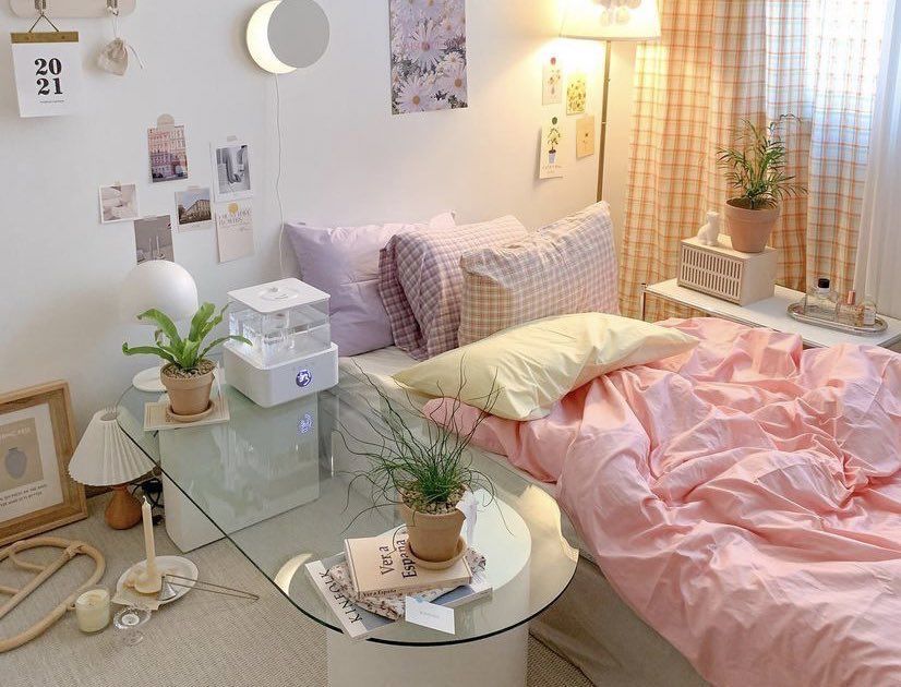 Desain Kamar Tidur Ukuran 2x3 dengan Kasur Lantai Ala Pinterest