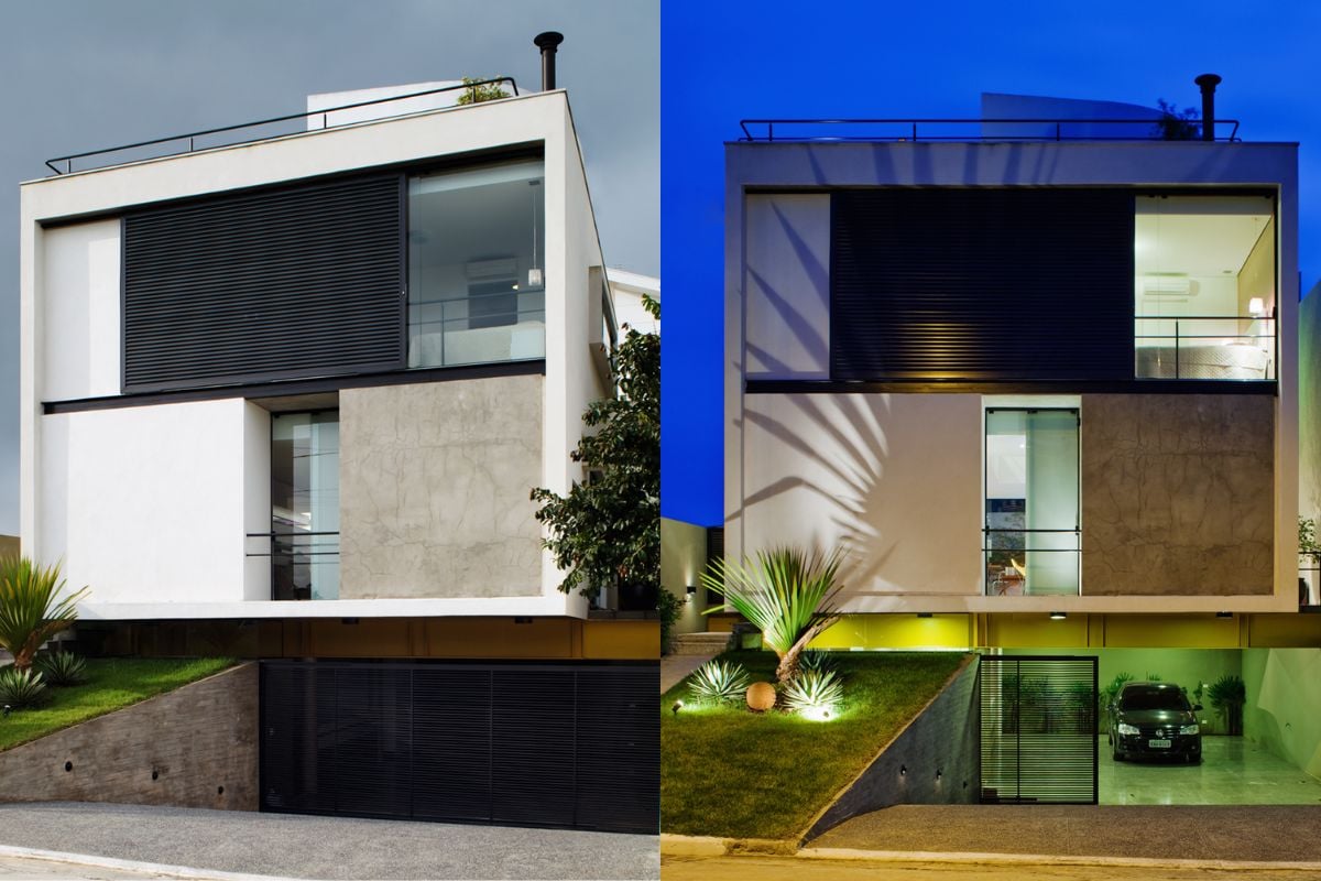 desain rumah garasi bawah tanah