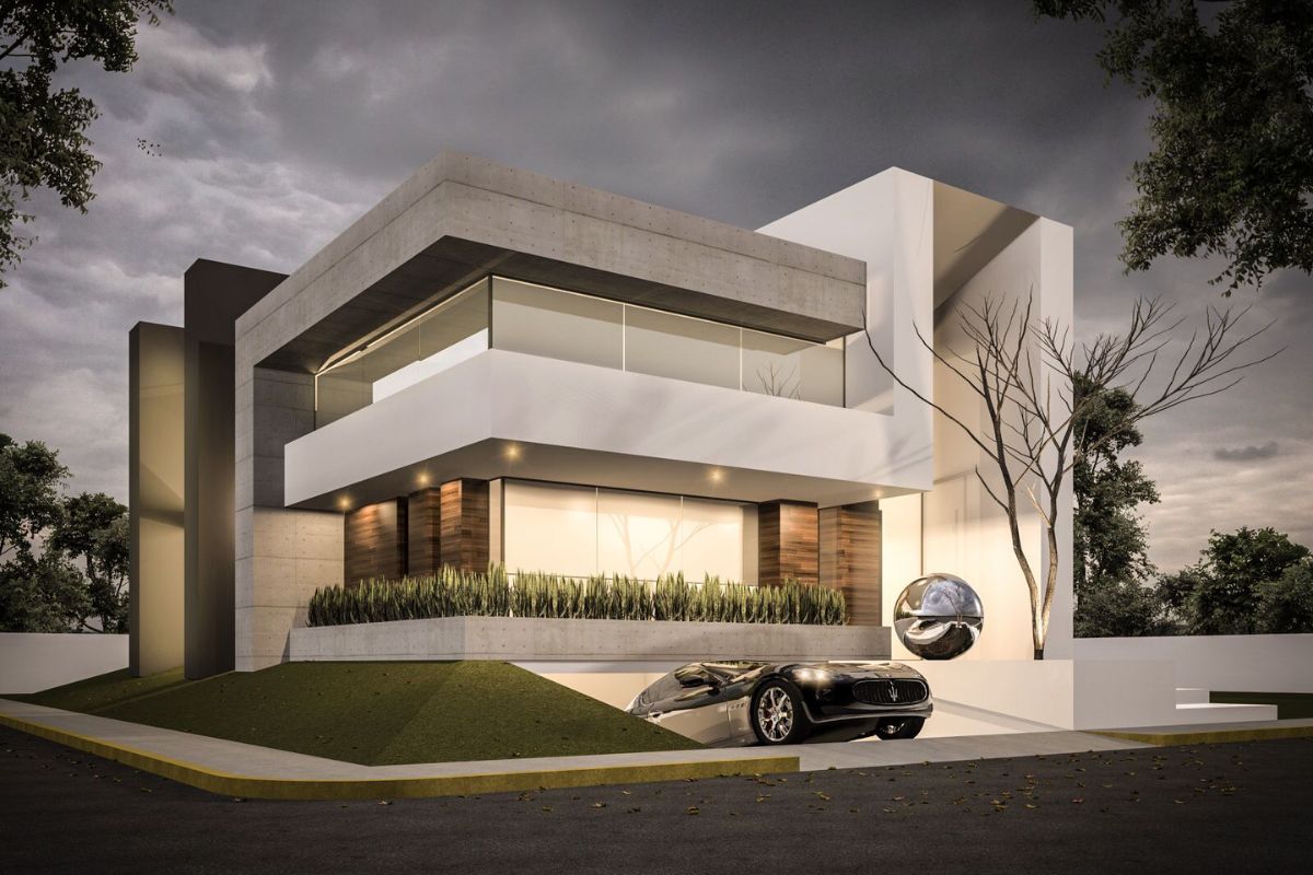 desain rumah garasi bawah tanah