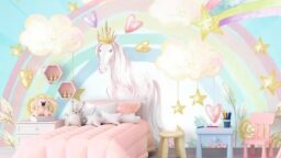 Desain Kamar Tidur Serba Unicorn