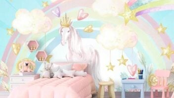 5 Desain Kamar Tidur Serba Unicorn yang Paling Cantik