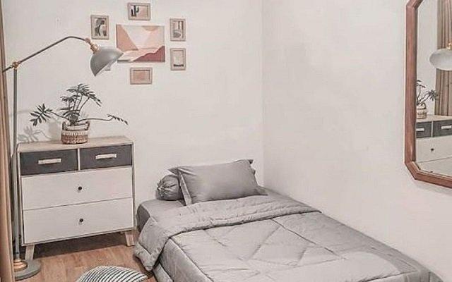 kamar tidur sederhana kasur lantai