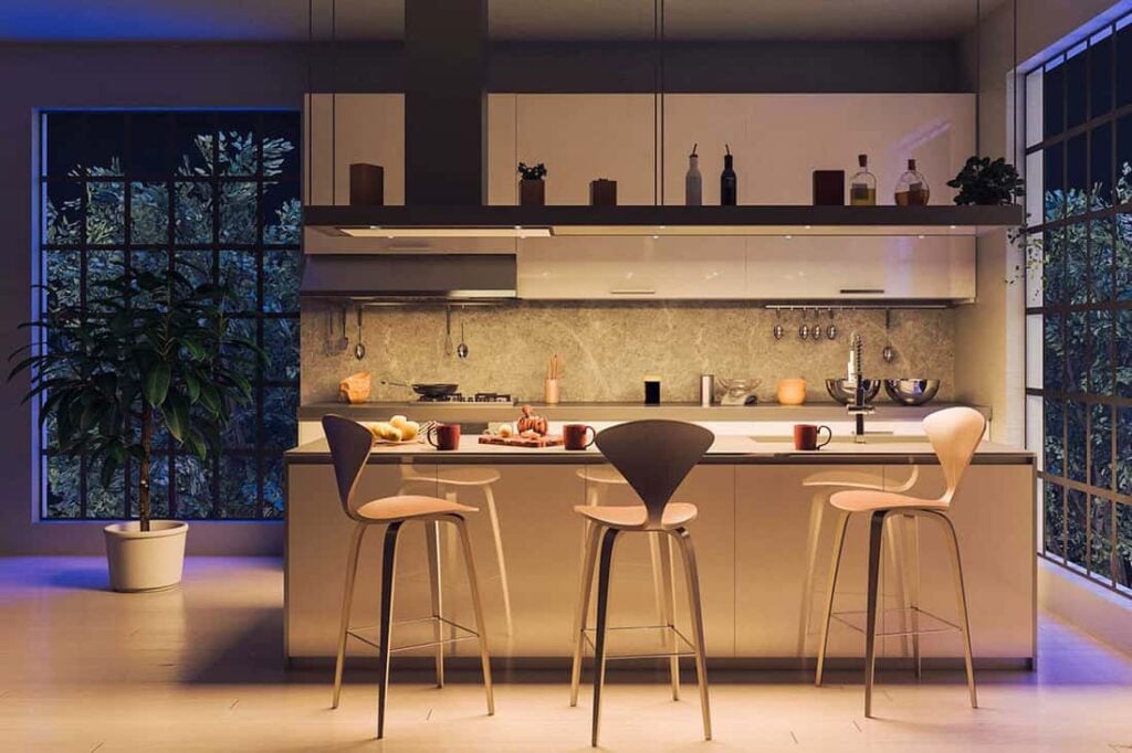 Desain Dapur Ala Café Modern