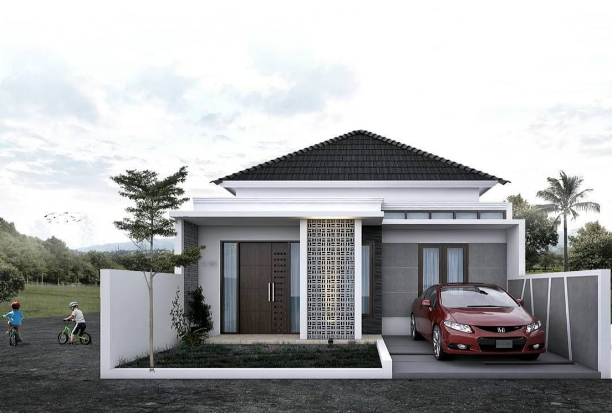 desain rumah lengkap dengan ukurannya terbaru